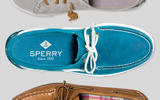 帆船鞋品牌Sperry啟用新品牌設計