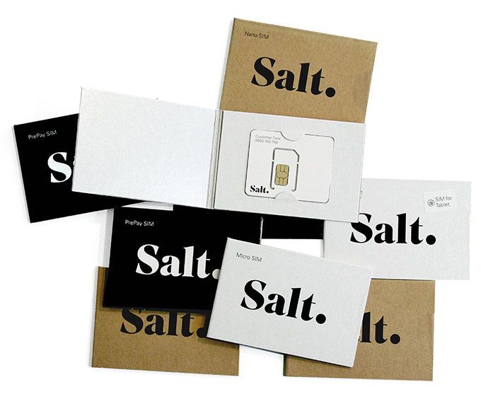 瑞士Orange電信更名“Salt”并啟用新品牌形象