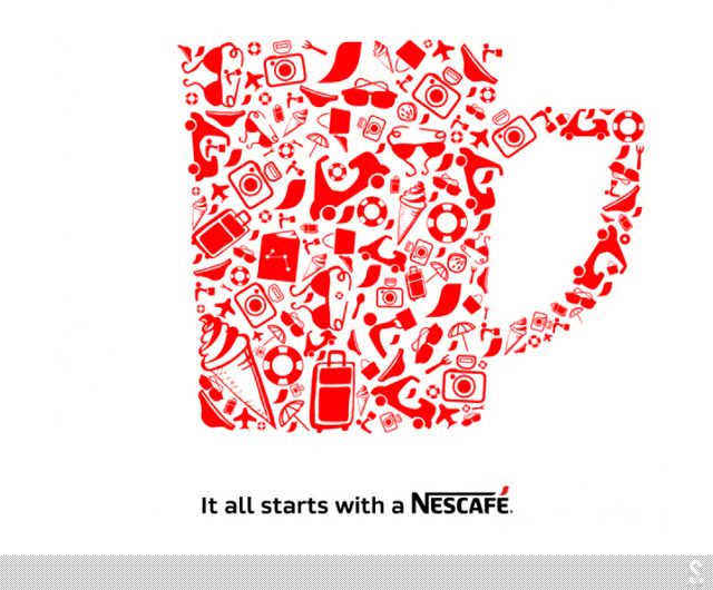 雀巢咖啡（Nescafé）新品牌VI設(shè)計(jì)