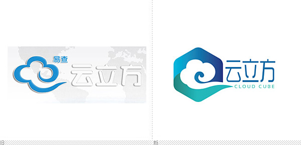 深圳VI設(shè)計(jì)分享之易查云立方發(fā)布新logo