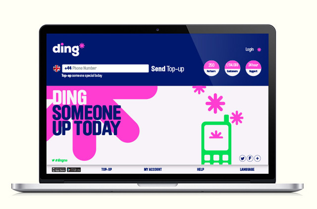 深圳VI設計分享之移動通信服務品牌 Ding* 全新VI形象設計