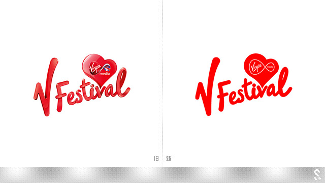 深圳VI設(shè)計分享之英國維珍音樂節(jié)（V Festival）新LOGO