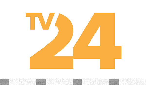 深圳VI設(shè)計(jì)分享之瑞士全新電視頻道TV24新標(biāo)志
