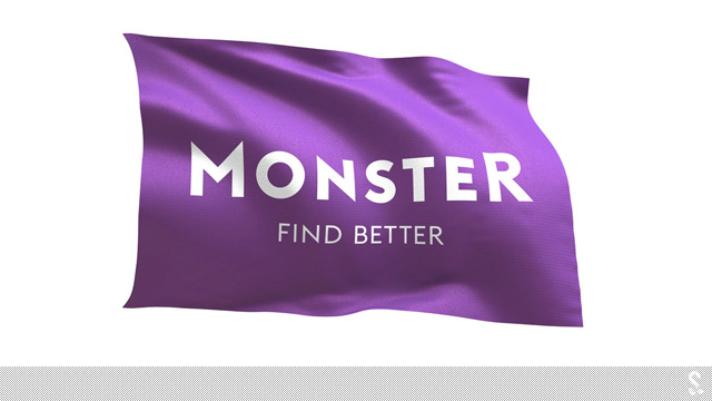  深圳VI設(shè)計(jì)分享之全球規(guī)模最大的招聘網(wǎng)站Monster新LOGO