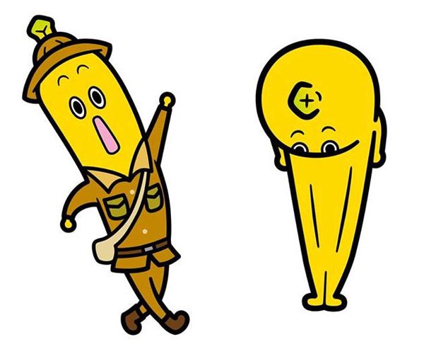 深圳VI設(shè)計分享之東京電視臺50周年吉祥物設(shè)計