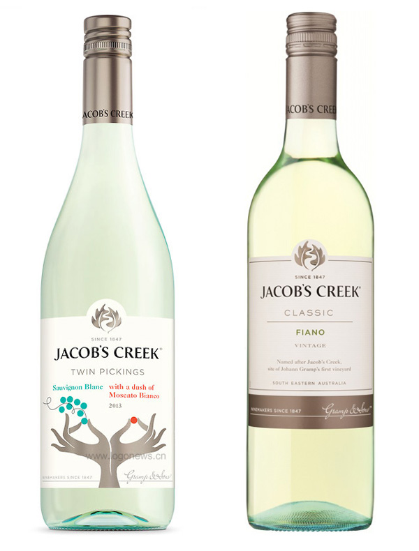 深圳VI設(shè)計(jì)分享之澳洲葡萄酒品牌JACOB’S CREEK新標(biāo)志形象設(shè)計(jì)