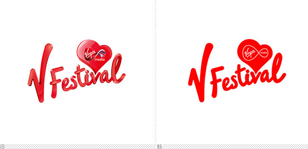 深圳VI設(shè)計(jì)分享之英國(guó)維珍音樂(lè)節(jié)（V Festival）新LOGO