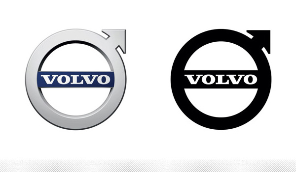 深圳VI設(shè)計(jì)分享之沃爾沃（Volvo）新LOGO
