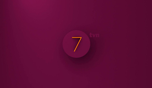 深圳VI設(shè)計分享之波蘭TVN 7電視頻道新LOGO