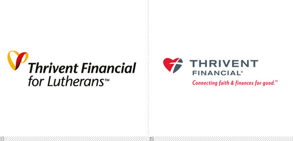 深圳VI設(shè)計(jì)分享之施利文金融（Thrivent Financial）新標(biāo)志