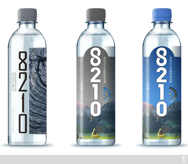 全新礦泉水品牌“8210”品牌系統包裝----深圳品牌設計
