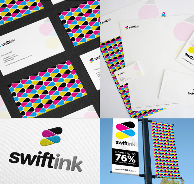 美國打印耗材零售商Swift Inky啟用品牌新形象----深圳品牌設計