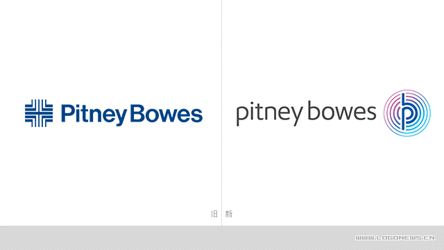 郵政設備公司 Pitney Bowes 啟用新品牌形象----深圳品牌設計