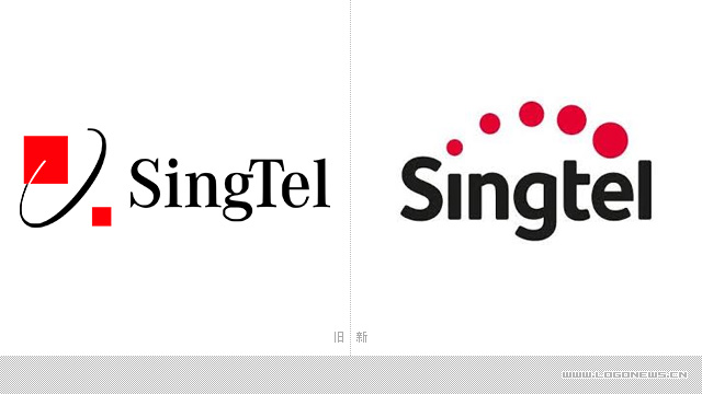 新加坡電信（SingTel）啟用新品牌標志形象----深圳品牌設計