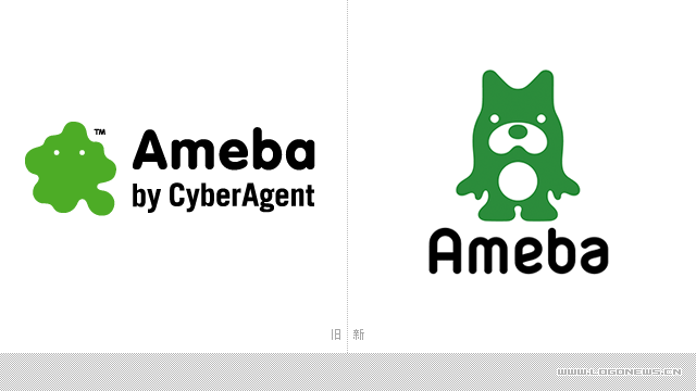 日本CyberAgent公司和Ameba同時(shí)啟動(dòng)新品牌VI設計