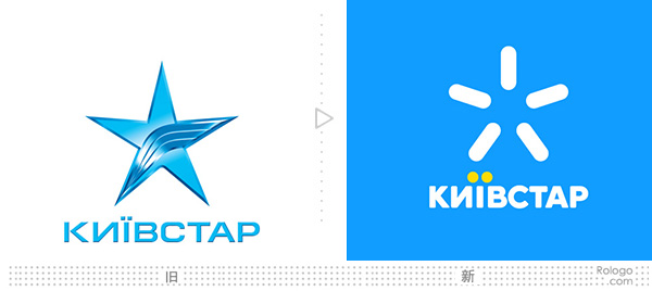 烏克蘭移動(dòng)運營(yíng)商Kyivstar啟用新LOGO-深圳品牌設計