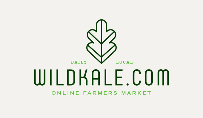 Wildkale線(xiàn)上農貿VI設計案例