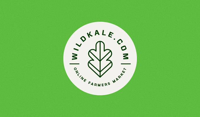 Wildkale線(xiàn)上農貿VI設計案例