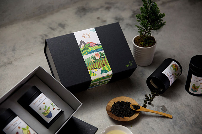 臺灣豐茶包裝設計案例欣賞