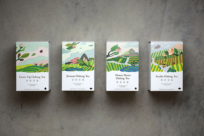 臺灣豐茶包裝設計案例欣賞