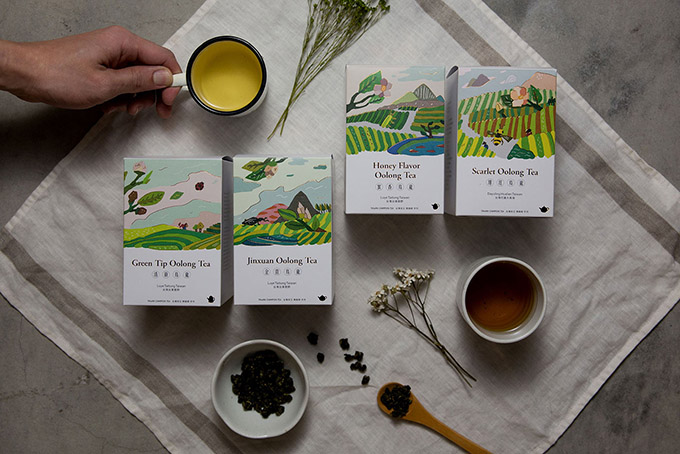 臺灣豐茶包裝設計案例欣賞