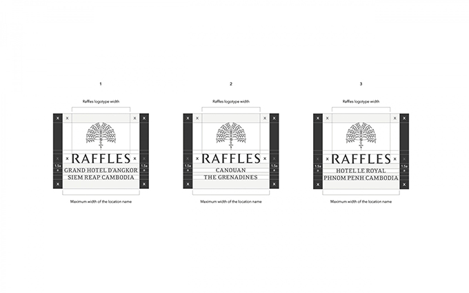 RAFFLES酒店VI設計案例欣賞
