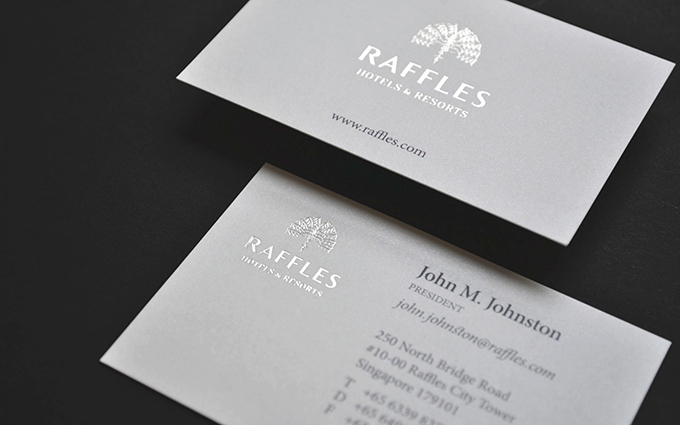 RAFFLES酒店VI設計案例欣賞